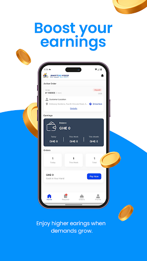 SwiftGo Delivery Partner Screenshot 3