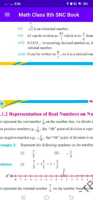 Math 8th SNC Book Screenshot 2