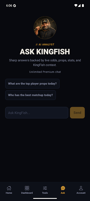 KingFish Bets Screenshot 2