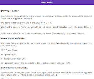 Electrical & Electronic Formulas Screenshot 3