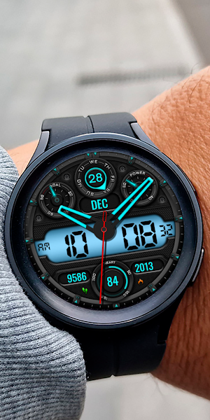 Hybrid LANGAR WS106 Watch face Screenshot 3
