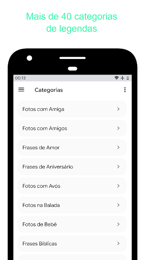 Legendas para Fotos e Frases Screenshot 0