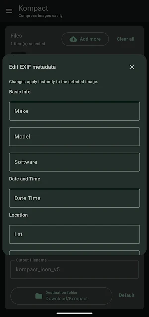 Kompact - Image converter Screenshot 2