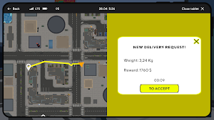 Courier Simulator Screenshot 2