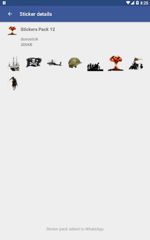 War Stickers for WhatsApp - WAStickerApps Screenshot 1