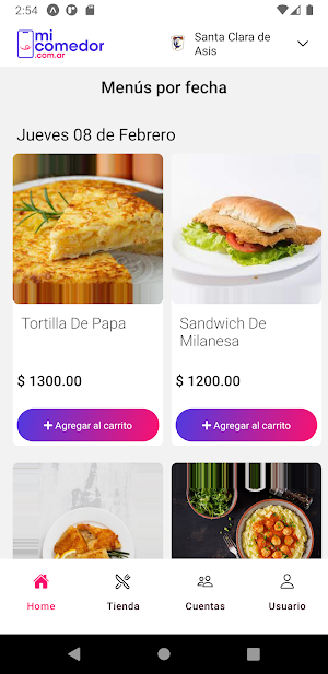 Mi Comedor Screenshot 0