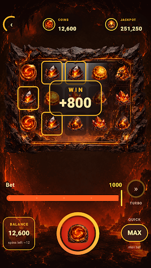 Coin Volcano - HOLD & WIN Screenshot 1