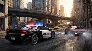 US police car chase simulator Screenshot 0
