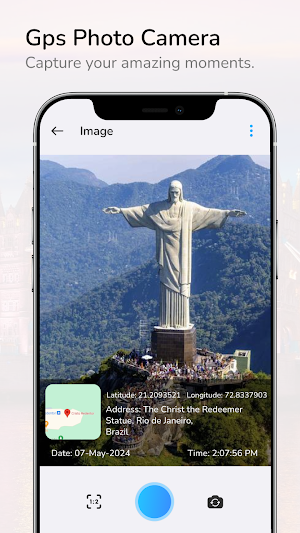 GPS Map Camera: Photo & Video Screenshot 2