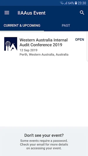 IIA-Australia Conferences Screenshot 1