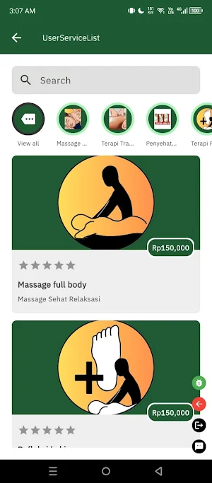 Go Relax massaging app Screenshot 1