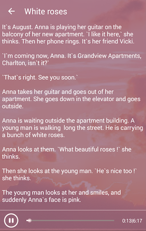 English Listening Audio Story Screenshot 2