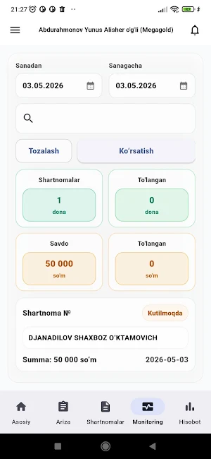 Imkon Hamkor Screenshot 3