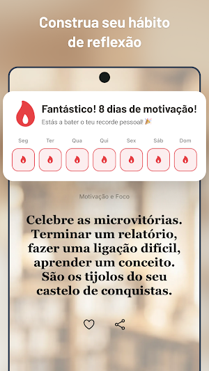 Motivação Diária - Pensador Screenshot 1