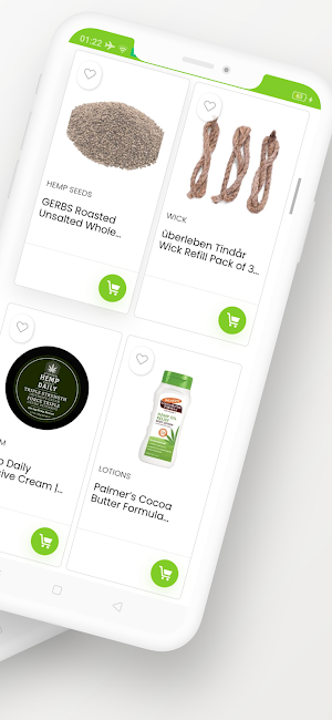 Hemp Shop App Screenshot 1
