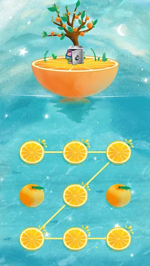 AppLock Theme Orange Screenshot 0