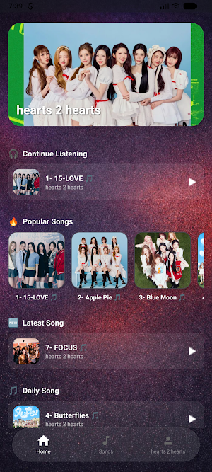 Hearts2hearts Songs Screenshot 0