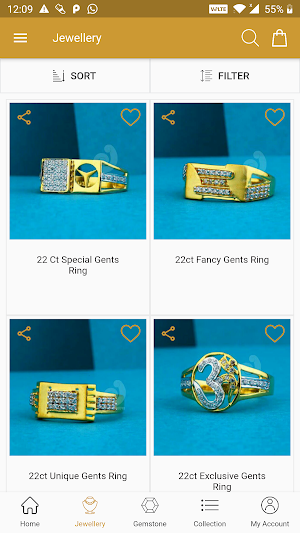 Jineshwar Jewels Kantiwala Gold Jewelry Wholesaler Screenshot 3