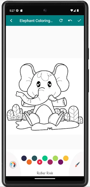 Elephant Coloring Book Screenshot 1