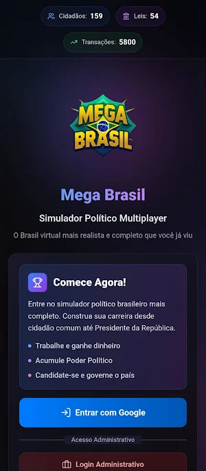 Mega Brasil Simulador Screenshot 0
