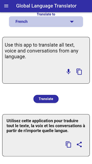 Global Language Translator Screenshot 0