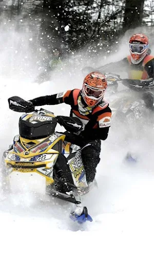 Snowmobile Race Wallpapers Screenshot 0