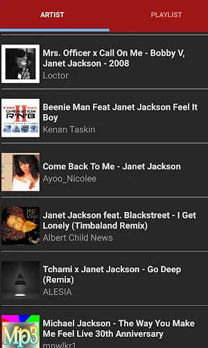 Janet Jackson music players Screenshot 3