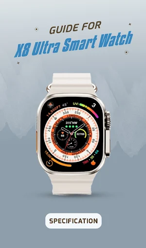 X8 Ultra Smart Watch App Hint Screenshot 0