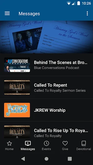 Brown Baptist Church Screenshot 1
