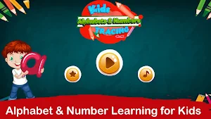 Alphabets and Numbers Tracing for Kids Screenshot 3