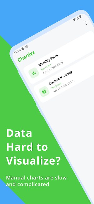 Chartlyx: Chart Maker Offline Screenshot 0