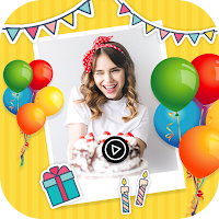 Birthday Photo Video Maker - P