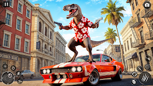 Angry Dinosaur City Attack Screenshot 3