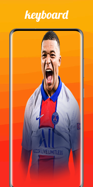 keyboard for mbappe Screenshot 1