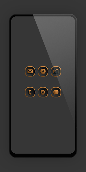 Shadow Gray Brown Icon Pack Screenshot 2