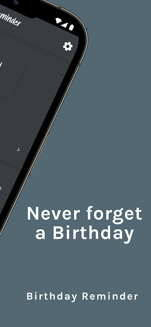 Birthday Reminder Screenshot 1