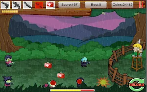 Tiny Zomby The Barricade Screenshot 2