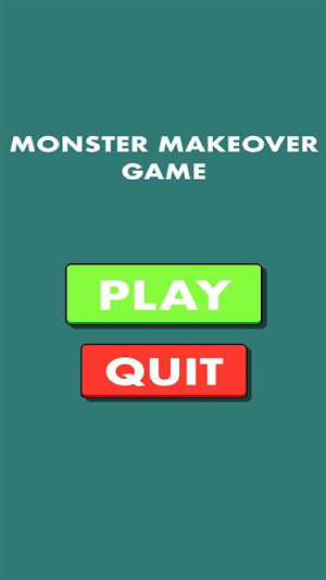 Monster-Makeover Match games Screenshot 1