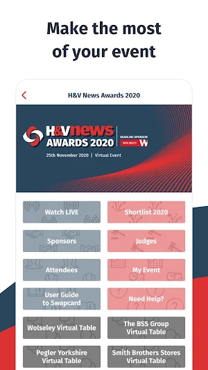 H&V News Awards 2020 Screenshot 0