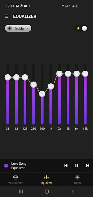 Equalizer - MegaVolume Booster Screenshot 3