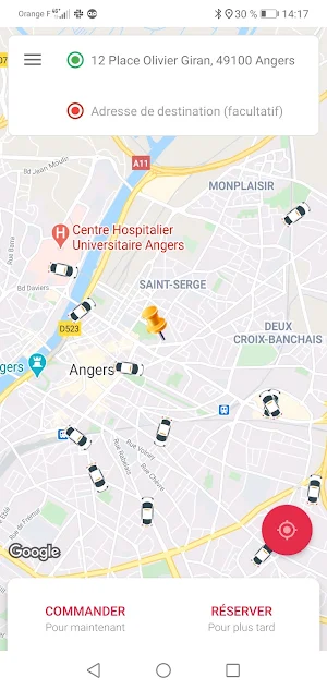 Allo Angers Taxi Screenshot 1