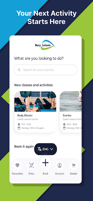 Bury Leisure Screenshot 1
