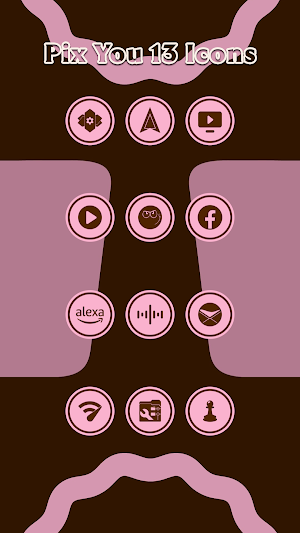 Pix You 13 Pink Icons Screenshot 3
