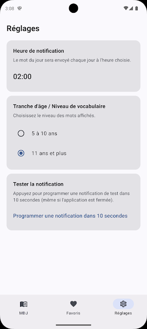 Mot Du Jour Screenshot 3