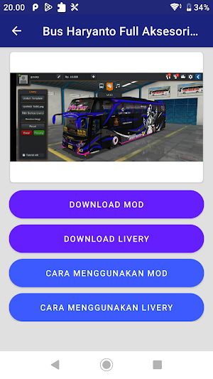 Mod Bussid Viral Teranyar Screenshot 2