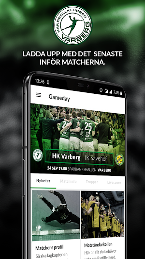 HK Varberg - Gameday Screenshot 0