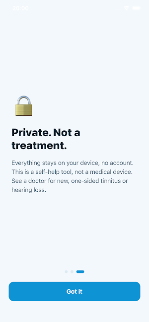 TinniCare Screenshot 1