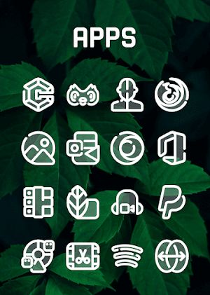 Clear Line - White Icon Pack Screenshot 2
