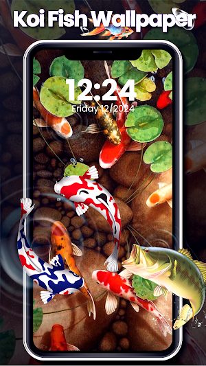 Koi Fish Live Wallpaper 4k Screenshot 3