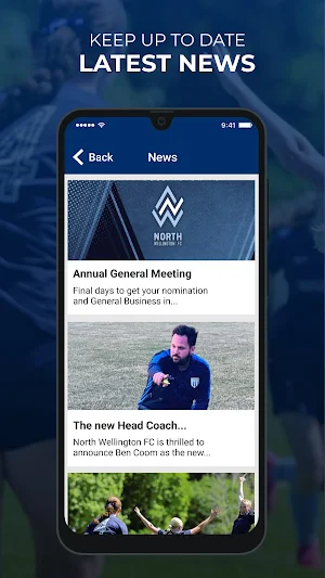 North Wellington Football Club Screenshot 1